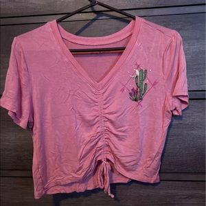 cactus crop top